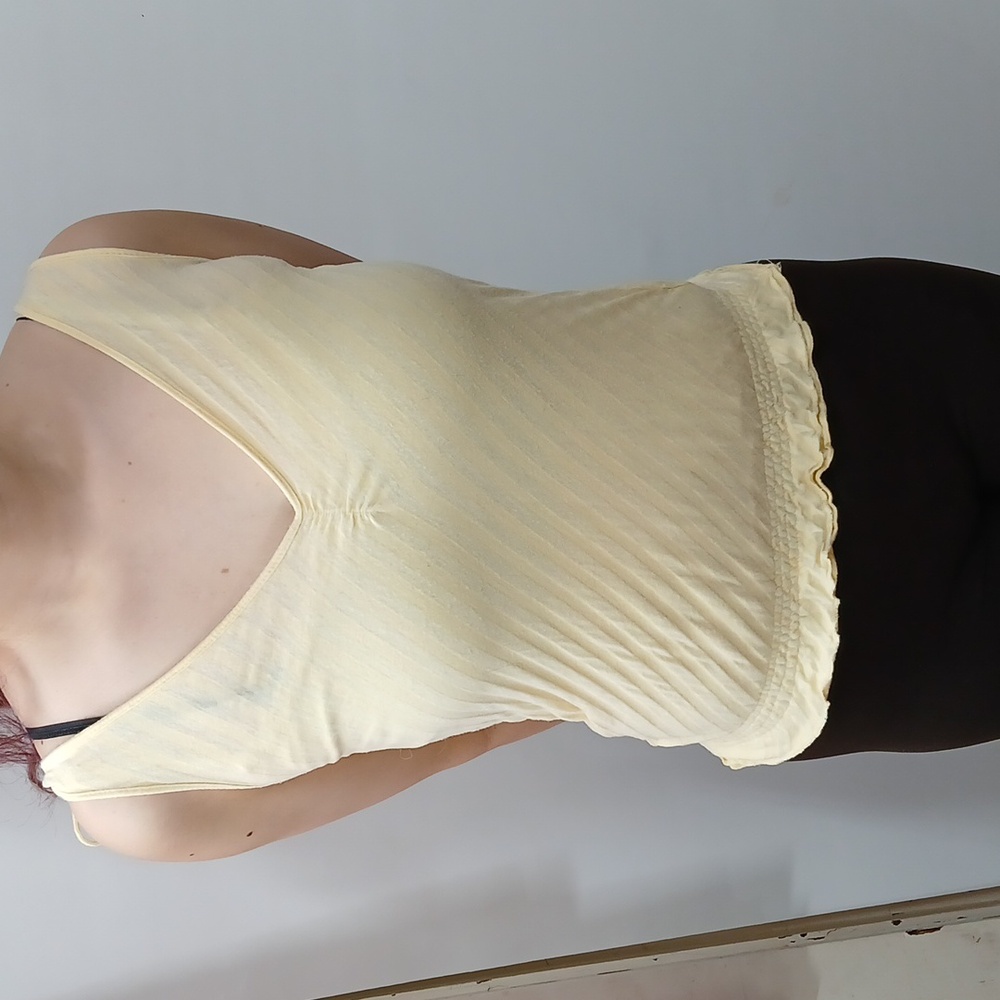 One step up yellow top
